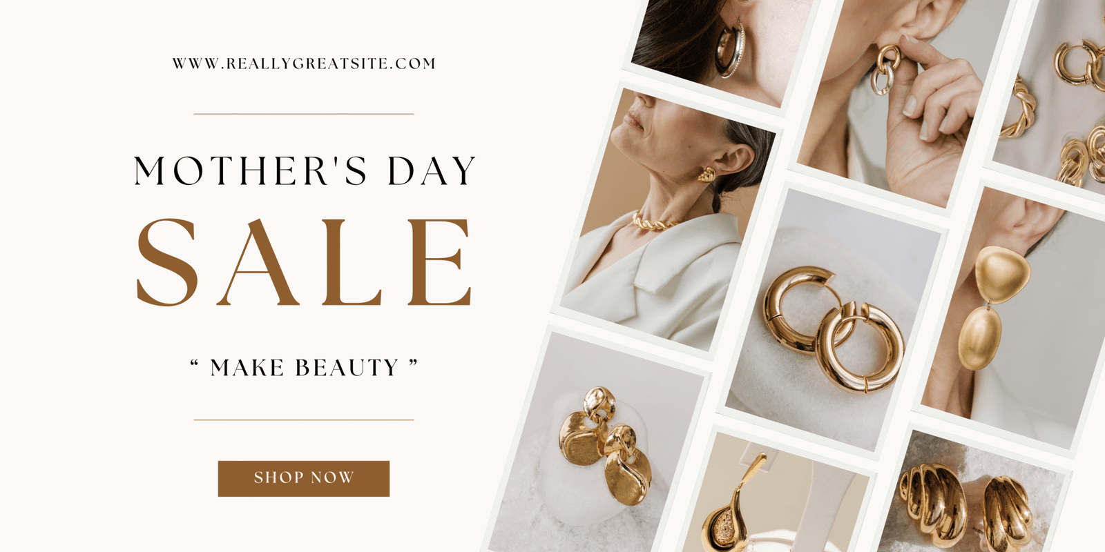 Beige Aesthetic New Arrival Fashion Banner Landscape (11)